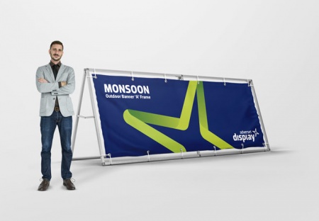 MONSOON Banner 'A' Frame