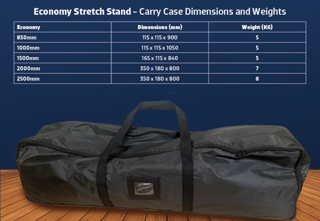 Stretch Fabric Economy Stand