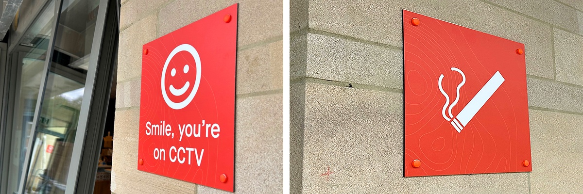 CCTV signage